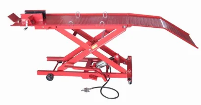 ZD04082Q Air + Foot-Pedal Operating Motorcycle Lift
