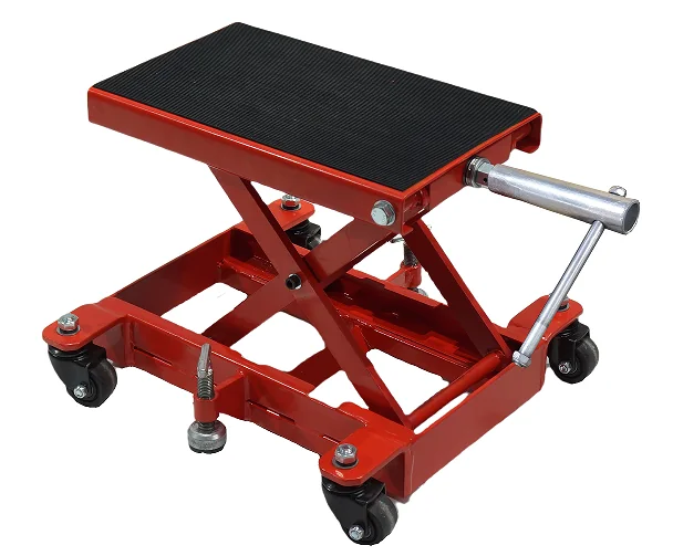 ZD04103A-W Mechanical Small Motorcycle Lift With Wheels