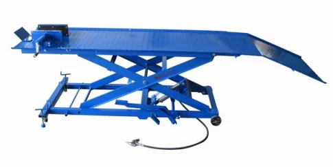ZD04104Q Air + Foot-Pedal Operating Motorcycle Lift