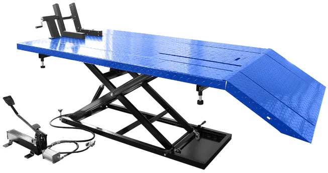 ZD04152Q-J Air + Foot-Pedal Operating Motorcycle Lift