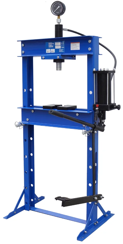 ZD07129-G1-J ASME 12T Shop Press With Foot-Pedal