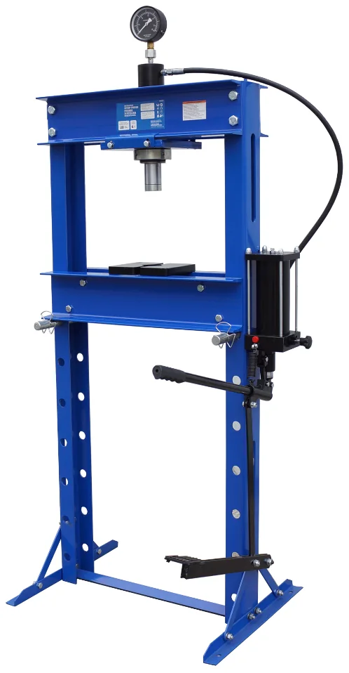 ZD07209-G1-J ASME 20T Shop Press With Foot-Pedal