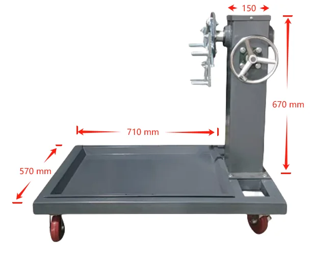 ZD11050W Engine Stand With Turbine